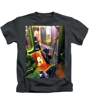 Painting On The New York City Subway - Kids T-Shirt