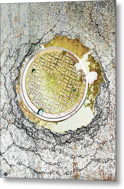 Paved With Gold - Metal Print