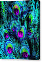 Peacock Or Flower 1 - Canvas Print
