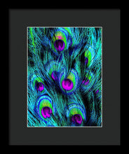Peacock Or Flower 1 - Framed Print