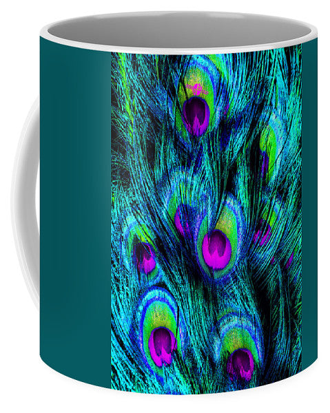 Peacock Or Flower 1 - Mug