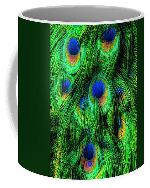 Peacock Or Flower 2 - Mug