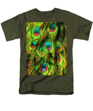 Peacock Or Flower 3 - Men's T-Shirt  (Regular Fit)