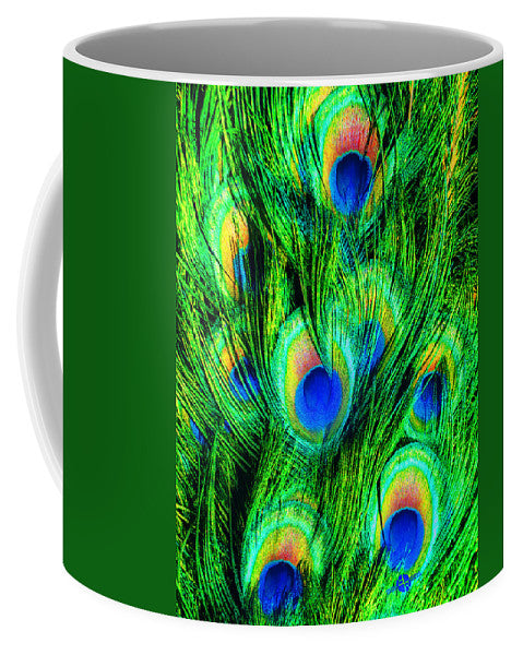 Peacock Or Flower 4 - Mug