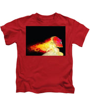 Phoenix - Kids T-Shirt Kids T-Shirt Pixels Red Small 