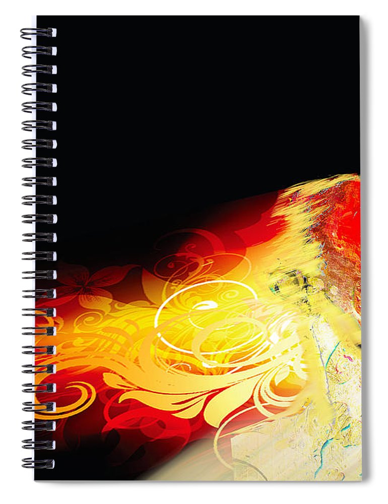 Phoenix - Spiral Notebook Spiral Notebook Pixels 6