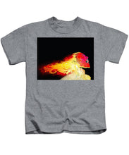 Phoenix - Kids T-Shirt Kids T-Shirt Pixels Heather Small 