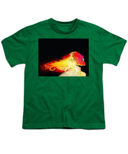 Phoenix - Youth T-Shirt Youth T-Shirt Pixels Kelly Green Small 