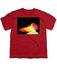 Phoenix - Youth T-Shirt Youth T-Shirt Pixels Red Small 