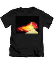 Phoenix - Kids T-Shirt Kids T-Shirt Pixels Black Small 