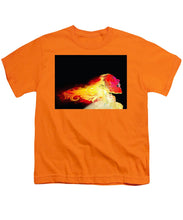 Phoenix - Youth T-Shirt Youth T-Shirt Pixels Orange Small 