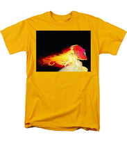 Phoenix - Men's T-Shirt  (Regular Fit) Men's T-Shirt (Regular Fit) Pixels Gold Small 