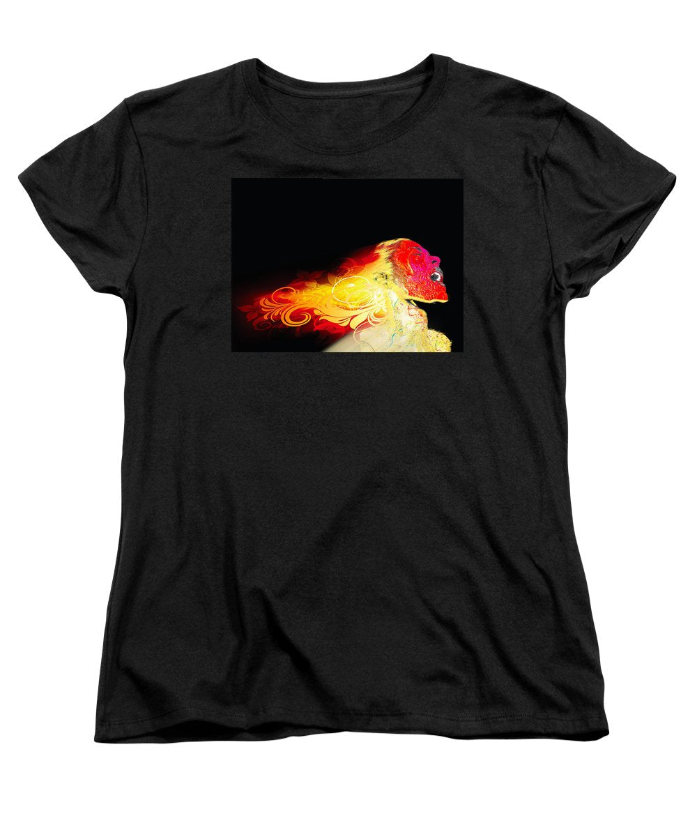 Phoenix - Women's T-Shirt (Standard Fit) Women's T-Shirt (Standard Fit) Pixels Black Small 