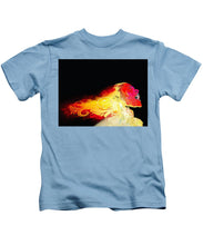 Phoenix - Kids T-Shirt Kids T-Shirt Pixels Carolina Blue Small 