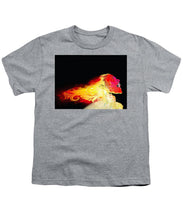 Phoenix - Youth T-Shirt Youth T-Shirt Pixels Heather Small 