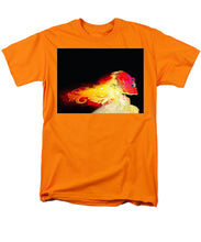 Phoenix - Men's T-Shirt  (Regular Fit) Men's T-Shirt (Regular Fit) Pixels Orange Small 