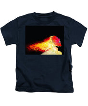Phoenix - Kids T-Shirt Kids T-Shirt Pixels Navy Small 