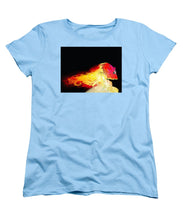 Phoenix - Women's T-Shirt (Standard Fit) Women's T-Shirt (Standard Fit) Pixels Light Blue Small 