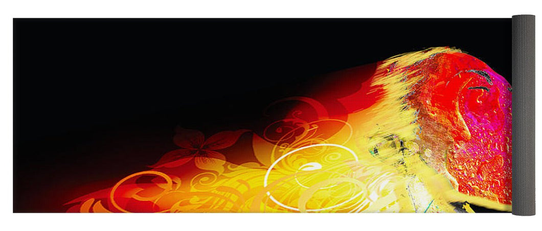Phoenix - Yoga Mat Yoga Mat Pixels 24