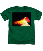 Phoenix - Kids T-Shirt Kids T-Shirt Pixels Kelly Green Small 