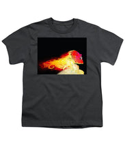 Phoenix - Youth T-Shirt Youth T-Shirt Pixels Charcoal Small 