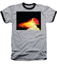Phoenix - Baseball T-Shirt Baseball T-Shirt Pixels Heather / Black Small 