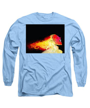 Phoenix - Long Sleeve T-Shirt Long Sleeve T-Shirt Pixels Carolina Blue Small 