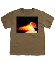 Phoenix - Youth T-Shirt Youth T-Shirt Pixels Safari Green Small 