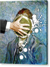 Pie In The Face Van Gogh Self Portrait - Canvas Print