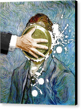 Pie In The Face Van Gogh Self Portrait - Canvas Print