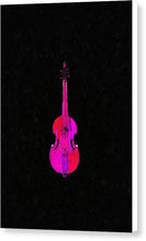 Pink Violin - Canvas Print
