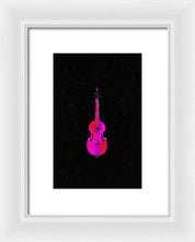 Pink Violin - Framed Print