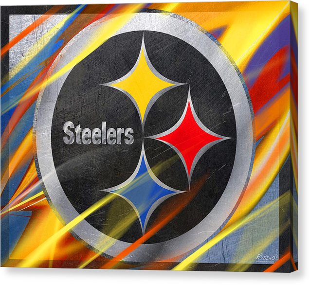 Pittsburgh Steelers Football - Canvas Print Canvas Print Pixels 8.000