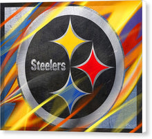 Pittsburgh Steelers Football - Canvas Print Canvas Print Pixels 8.000" x 6.375" White Glossy