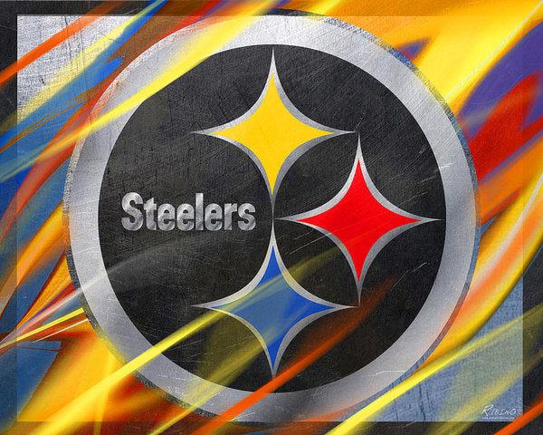 Pittsburgh Steelers Football - Art Print Art Print Pixels 8.000