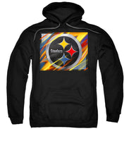 Pittsburgh Steelers Football - Sweatshirt Sweatshirt Pixels Black Small 