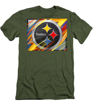 Pittsburgh Steelers Football - Men's T-Shirt (Athletic Fit) Men's T-Shirt (Athletic Fit) Pixels   