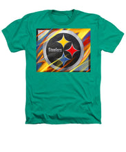 Pittsburgh Steelers Football - Heathers T-Shirt Heathers T-Shirt Pixels Kelly Green Small 