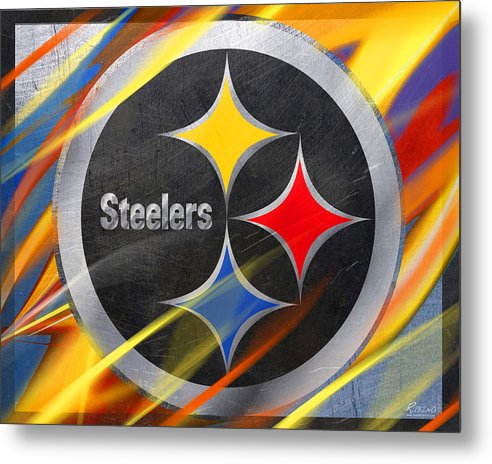 Pittsburgh Steelers Football - Metal Print Metal Print Pixels 8.000
