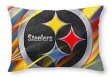 Pittsburgh Steelers Football - Throw Pillow Throw Pillow Pixels 20" x 14" Yes 
