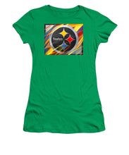 Pittsburgh Steelers Football - Women's T-Shirt (Athletic Fit) Women's T-Shirt (Athletic Fit) Pixels   