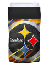 Pittsburgh Steelers Football - Duvet Cover Duvet Cover Pixels Twin  