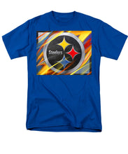 Pittsburgh Steelers Football - Men's T-Shirt  (Regular Fit) Men's T-Shirt (Regular Fit) Pixels Royal Small 