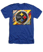 Pittsburgh Steelers Football - Heathers T-Shirt Heathers T-Shirt Pixels Royal Small 
