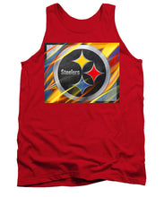 Pittsburgh Steelers Football - Tank Top Tank Top Pixels Red Small 