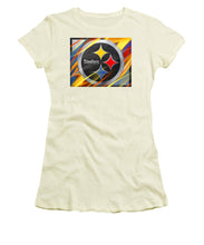 Pittsburgh Steelers Football - Women's T-Shirt (Athletic Fit) Women's T-Shirt (Athletic Fit) Pixels   