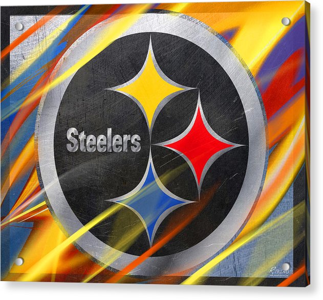 Pittsburgh Steelers Football - Acrylic Print Acrylic Print Pixels 8.000