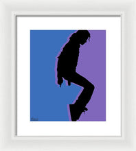 Pop King Music Tee Shirt - Framed Print Framed Print Pixels 10.000" x 12.000" White White