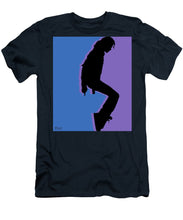Pop King Music Tee Shirt - Men's T-Shirt (Athletic Fit) Men's T-Shirt (Athletic Fit) Pixels Navy Small 