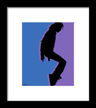 Pop King Music Tee Shirt - Framed Print Framed Print Pixels 6.625" x 8.000" Black White